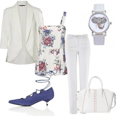 Outfit Le scarpe indaco