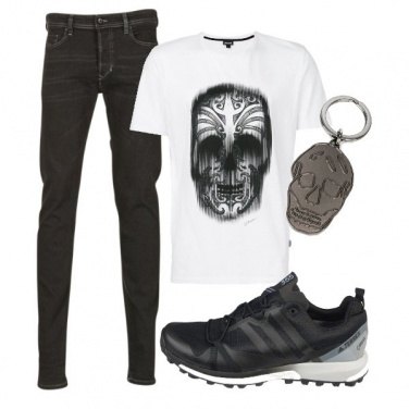 Outfit Biker Rock #164