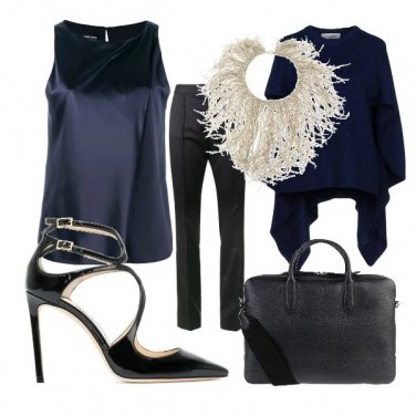 Outfit Blue office