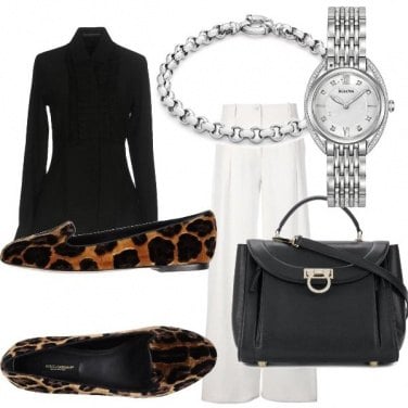 Outfit Black and white