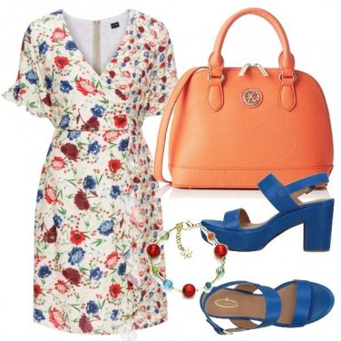 Outfit Sandali blu