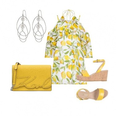 Outfit Yellow Lemon Tree