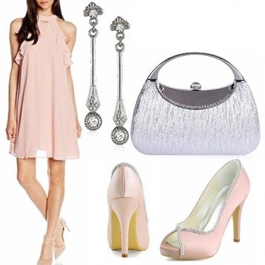 Outfit Occasione speciale in quartz e silver