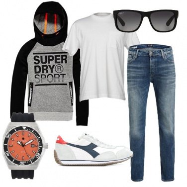 Outfit Tocchi di arancio