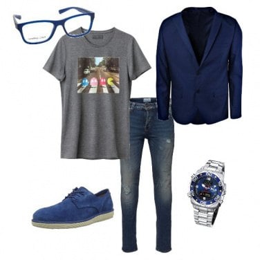 Outfit Nerd con eleganza