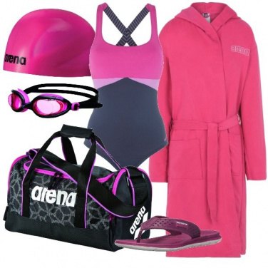 Outfit In piscina con stile