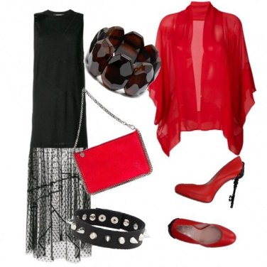 Outfit Black Lady style
