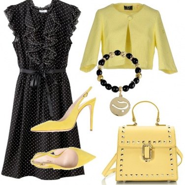 Outfit Abito a pois, ma come dico io!