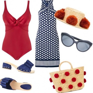 Outfit Capri, caffè sulla piazzetta.