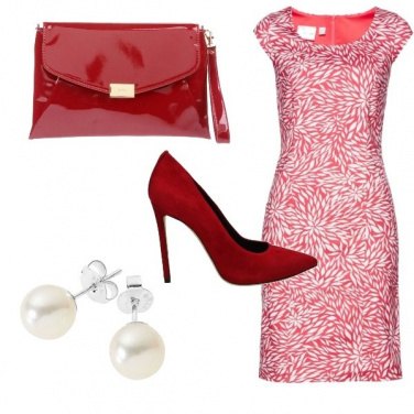 Outfit Oggi di rosso
