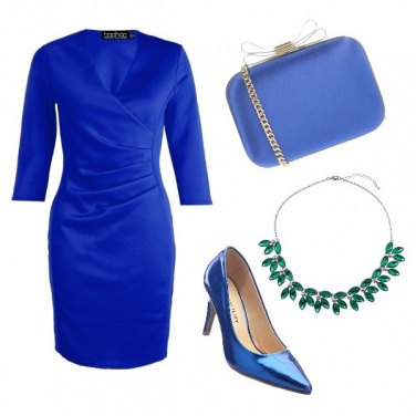 Outfit Azzurro elegante