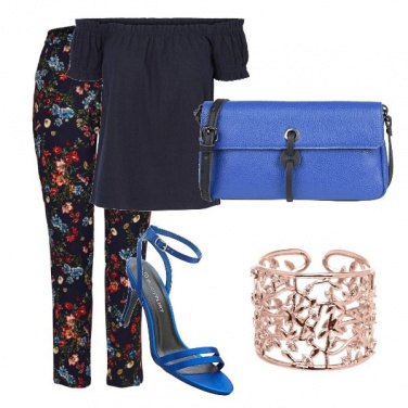 Outfit Sandali Blu