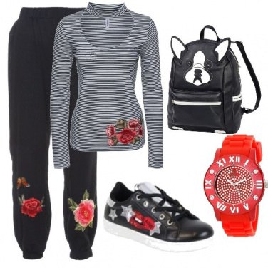 Outfit Comodamente in tuta