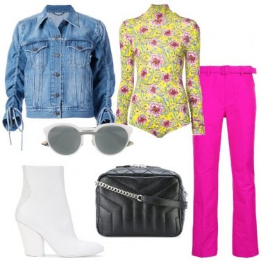Outfit Il body a fiori