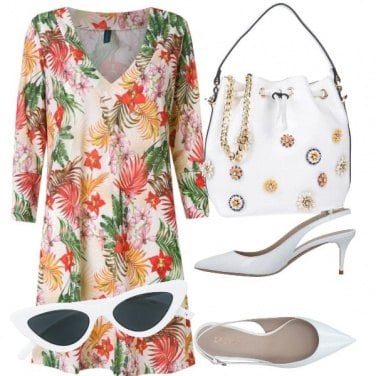 Outfit Occhiale bianco