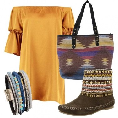 Outfit Appuntamento etnico