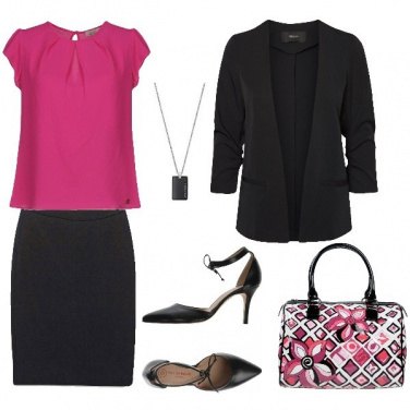 Outfit Borsa floreale