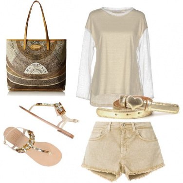 Outfit Oro splendente