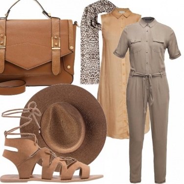 Outfit Safari vibe