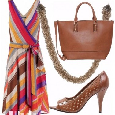 Outfit Righe color