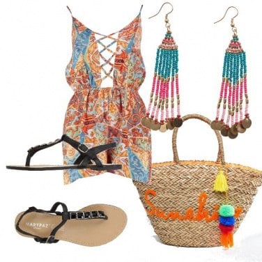 Outfit Colorata dopo il mare