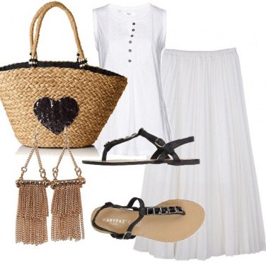 Outfit Bianco estate