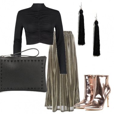 Outfit Luccicante di sera