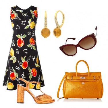 Outfit Arancio e limone