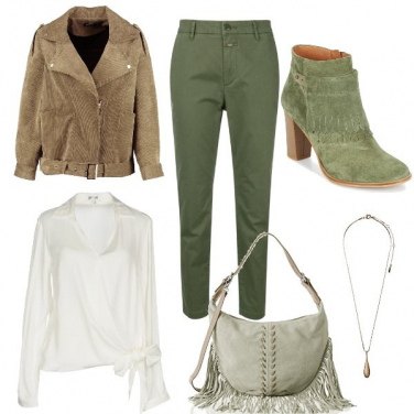 Outfit Un tocco di verde
