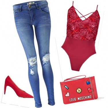Outfit Semplice e sensuale