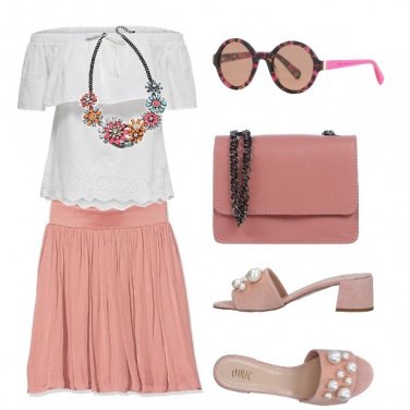 Outfit Primavera in rosa