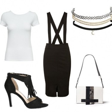 Outfit Black and white