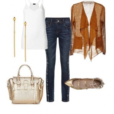 Outfit Golden touch