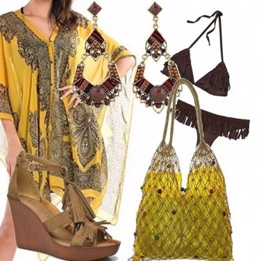 Outfit Un tuffo al tramonto