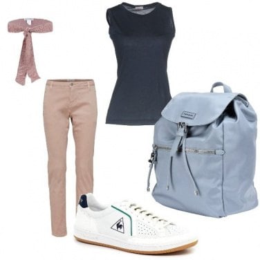 Outfit Scuola look