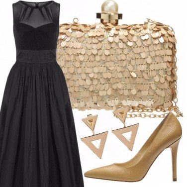 Outfit The woman in gold