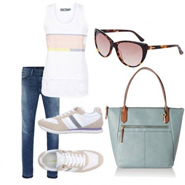 Outfit Università style