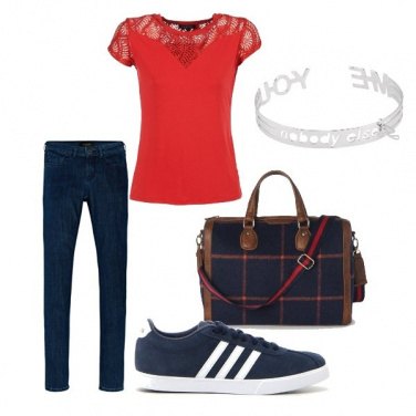 Outfit Università style
