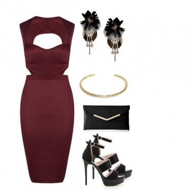 Outfit Vestido de noite