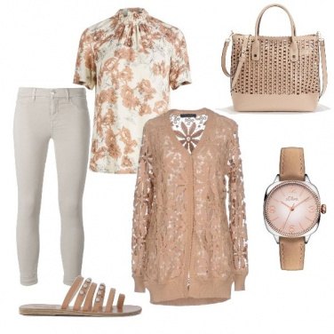 Outfit Total beige