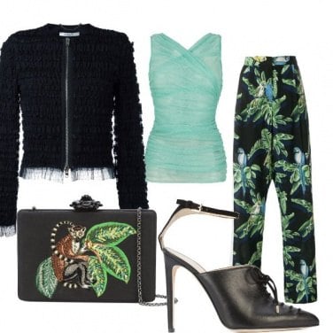 Outfit Jungle noir