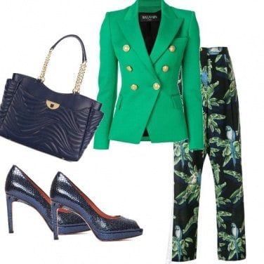Outfit Blue-green