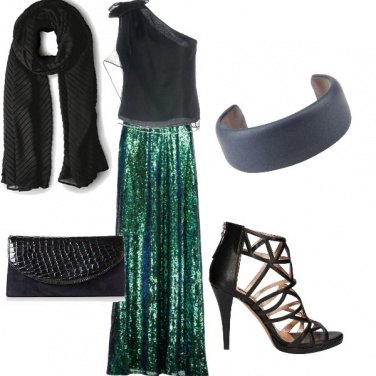 Outfit Black & skirt