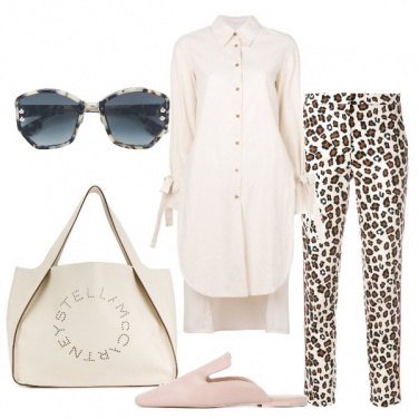 Outfit La camicia lunga Uma Wang