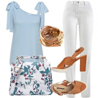 Outfit Fiocchi sulle spalle