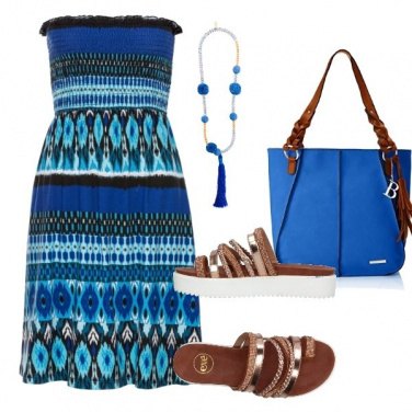 Outfit Blu al mare