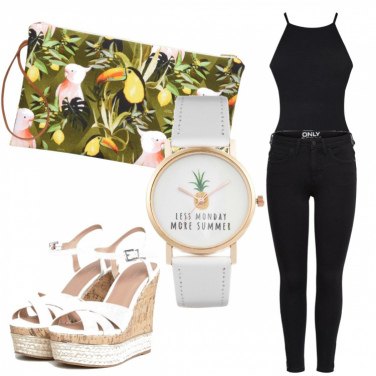 Outfit Tropical trend...voglia di estate