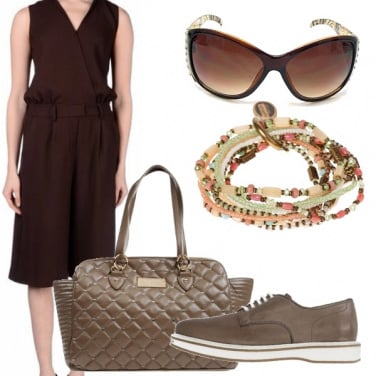 Outfit Total brown