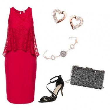 Outfit Eleganza in rosso