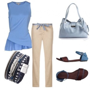 Outfit In azzurro